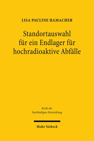 Standortauswahl Fur Ein Endlager Fur Hochradioaktive Abfalle