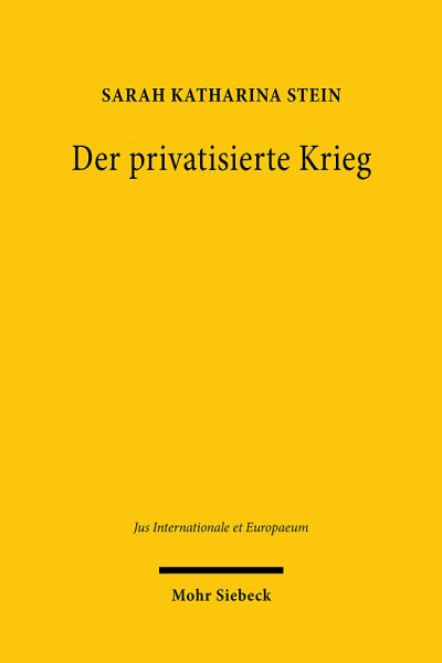 Der Privatisierte Krieg