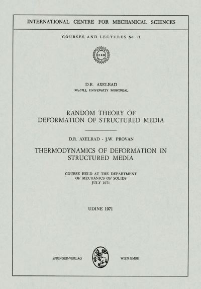 Random Theory of Deformation of Structured Media. Thermodynamics of Deformation in Structured Media