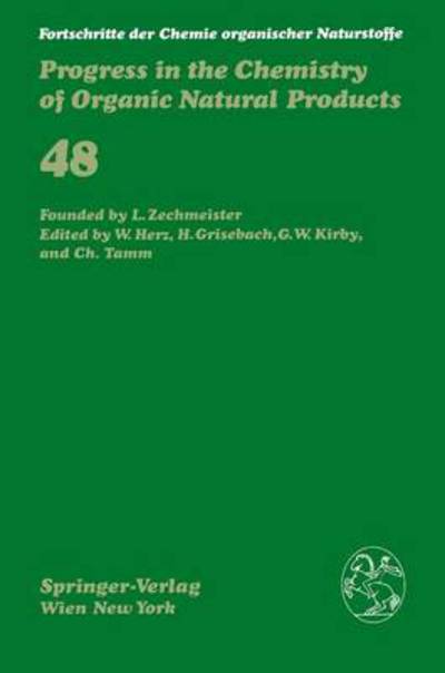 Fortschritte Der Chemie Organischer Naturstoffe / Progress in the Chemistry of Organic Natural Products
