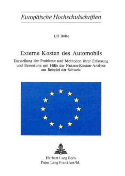 Externe Kosten Des Automobils