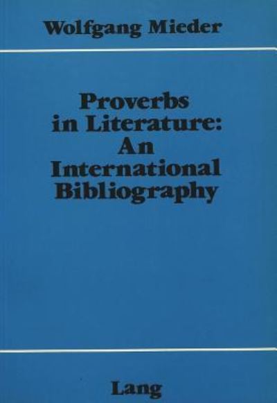 Proverbs in Literature