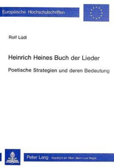 Heinrich Heines Buch Der Lieder