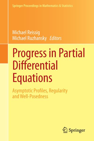 Progress in Partial Differential Equations