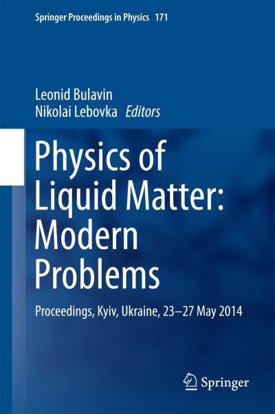 Physics of Liquid Matter