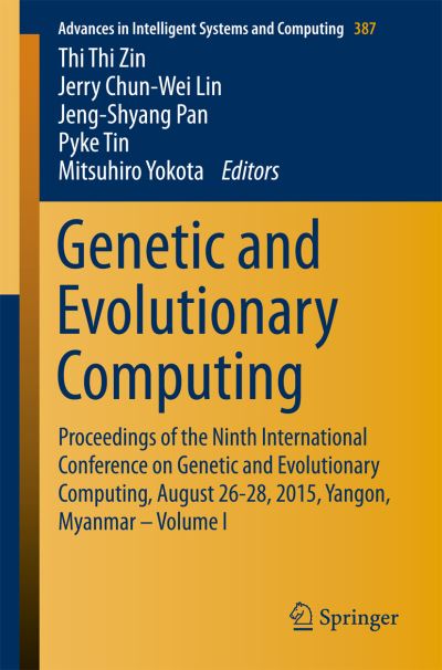 Genetic and Evolutionary Computing Volume 1