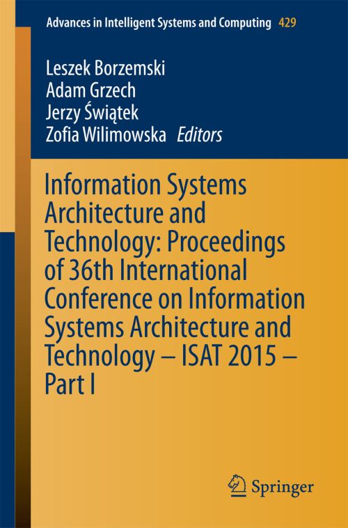 Information Systems Architecture and Technology Part 1