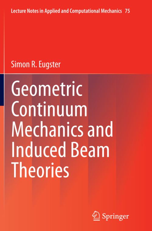 Geometric Continuum Mechanics and Induced Beam Theories