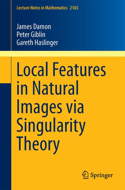 Local Features in Natural Images Via Singularity Theory