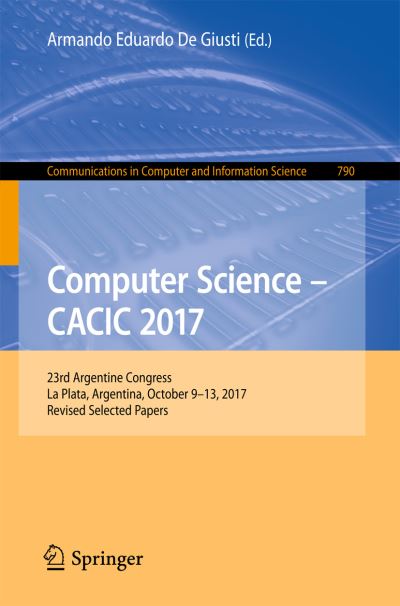 Computer Science - CACIC 2017
