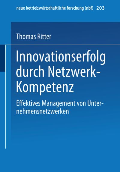 Innovationserfolg Durch Netzwerk-Kompetenz