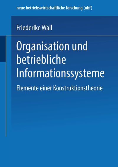 Organisation Und Betriebliche Informationssysteme