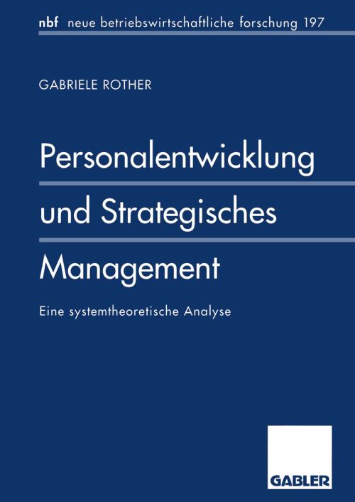 Personalentwicklung Und Strategisches Management