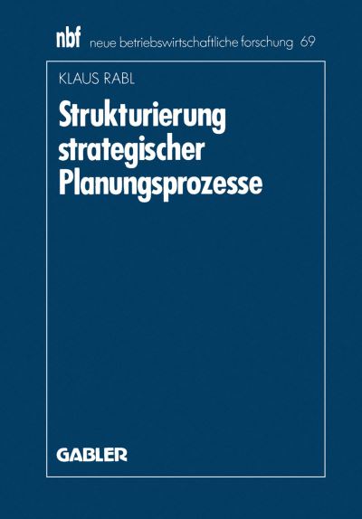Strukturierung Strategischer Planungsprozesse