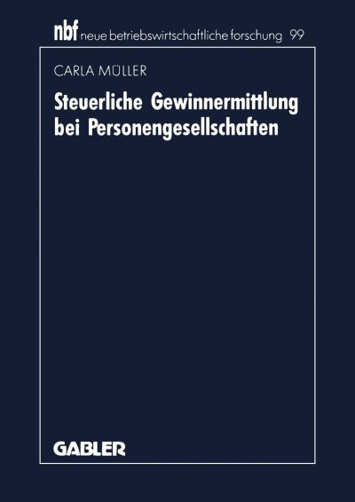 Steuerliche Gewinnermittlung Bei Personengesellschaften