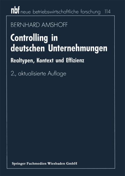 Controlling in Deutschen Unternehmungen