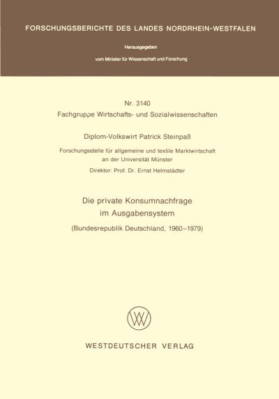 Die Private Konsumnachfrage Im Ausgabensystem Fachgruppe Wirtschafts- Und Sozialwissenschaften