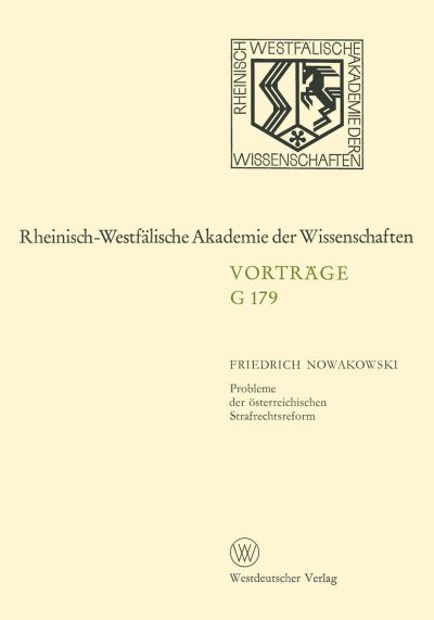 Probleme Der Österreichischen Strafrechtsreform