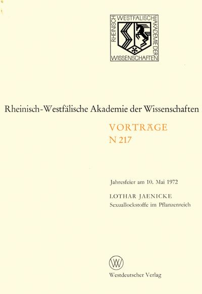 Sexuallockstoffe Im Pflanzenreich
