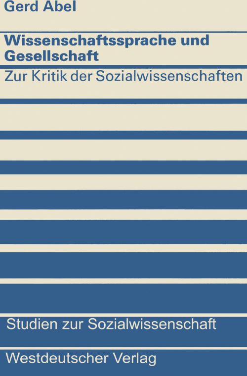 Wissenschaftssprache Und Gesellschaft