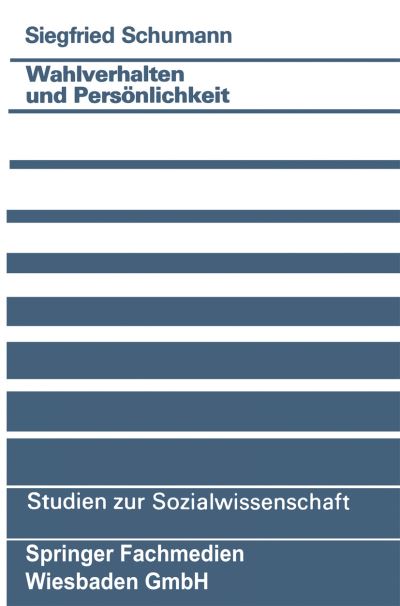 Wahlverhalten Und Persönlichkeit