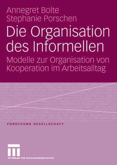 Die Organisation Des Informellen