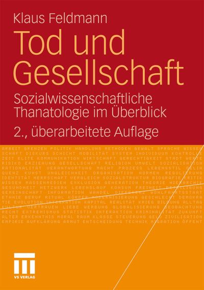 Tod Und Gesellschaft