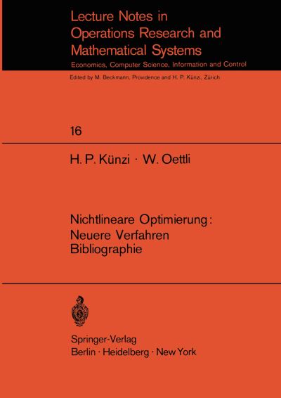Nichtlineare Optimierung