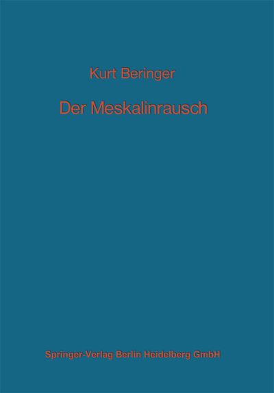 Der Meskalinrausch