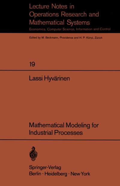 Mathematical Modeling for Industrial Processes