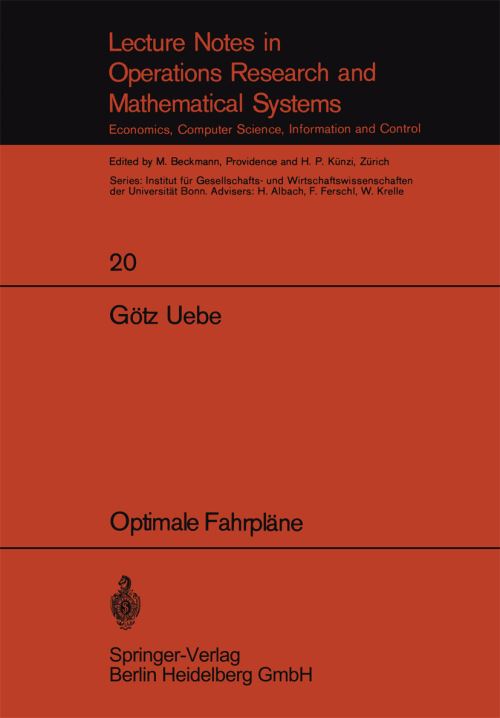 Optimale Fahrpläne