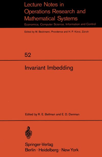 Invariant Imbedding