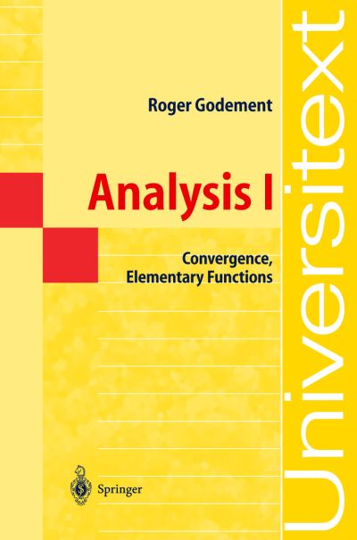 Analysis I