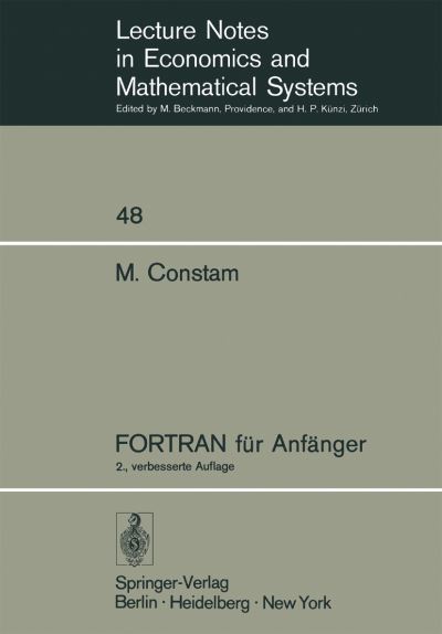 FORTRAN Für Anfänger
