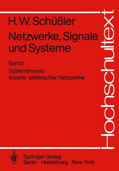 Netzwerke, Signale Und Systeme