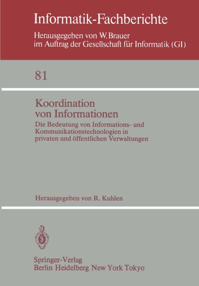 Koordination Von Informationen