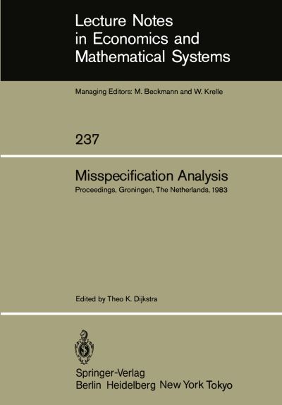 Misspecification Analysis
