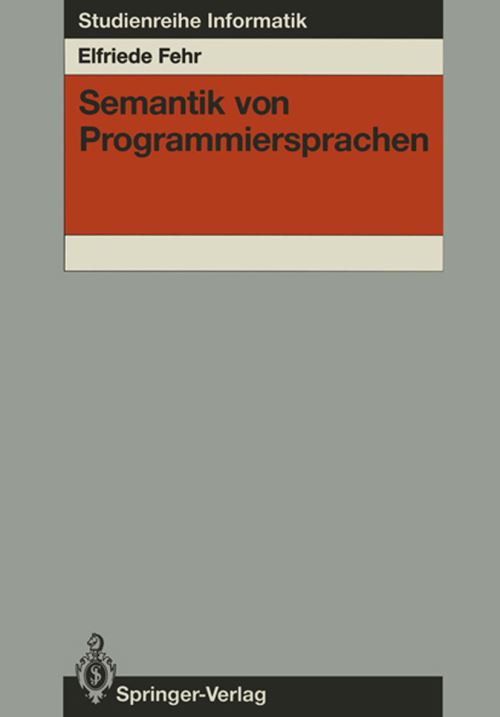 Semantik Von Programmiersprachen