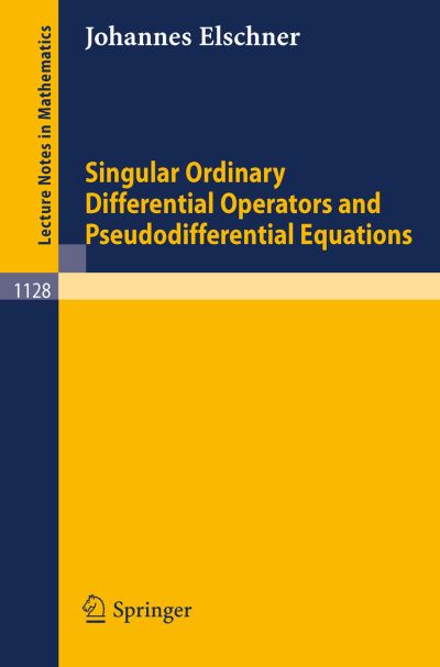 Singular Ordinary Differential Operators and Pseudodifferential Equations