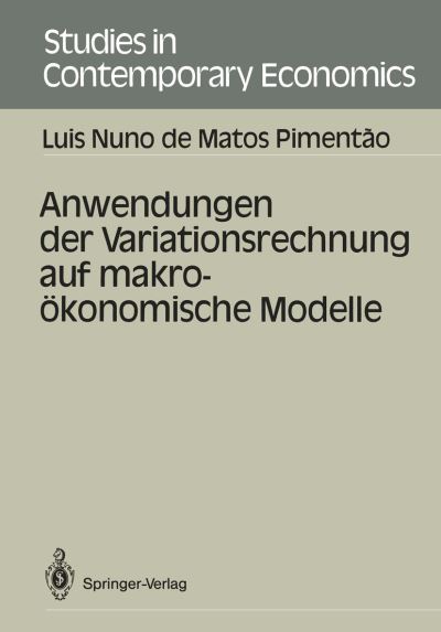 Anwendungen Der Variationsrechnung Auf Makroökonomische Modelle