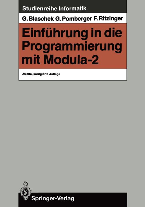 Einführung in Die Programmierung Mit Modula-2