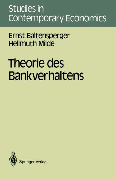 Theorie Des Bankverhaltens
