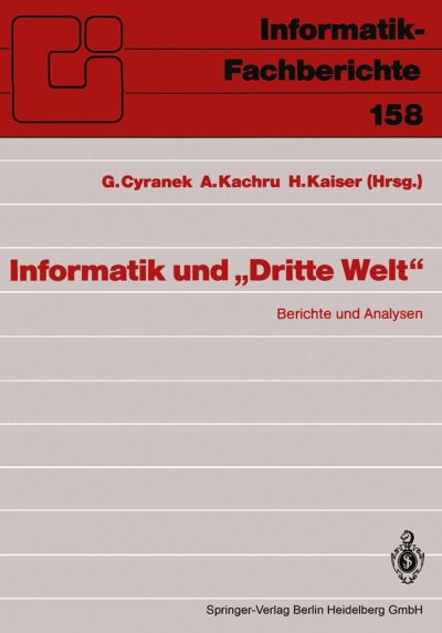 Informatik Und „Dritte Welt