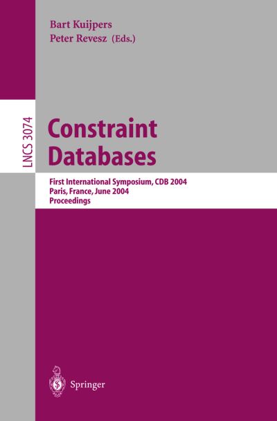 Constraint Databases
