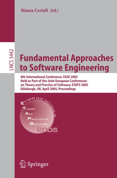 Fundamental Approaches to Software Engineering Theoretical Computer Science and General Issues