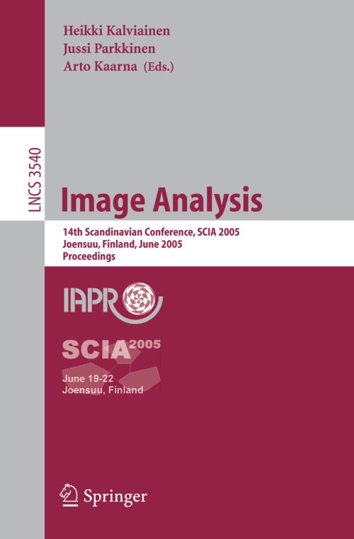 Image Analysis Image Processing, Computer Vision, Pattern Recognition, and Graphics