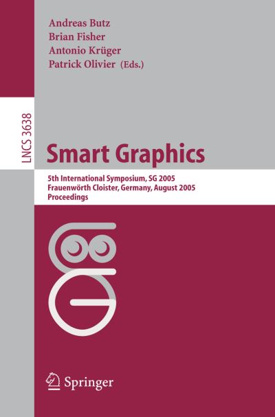 Smart Graphics Image Processing, Computer Vision, Pattern Recognition, and Graphics
