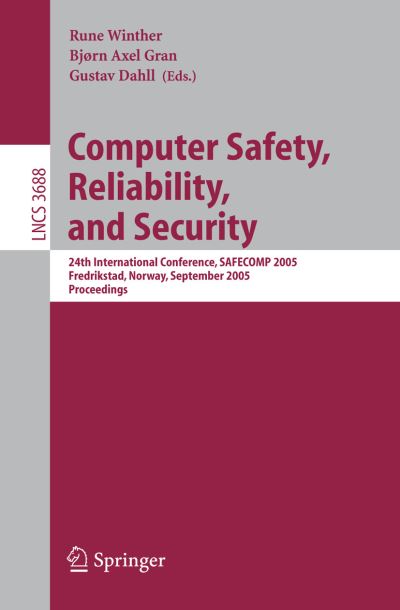 Computer Safety, Reliability, and Security Programming and Software Engineering