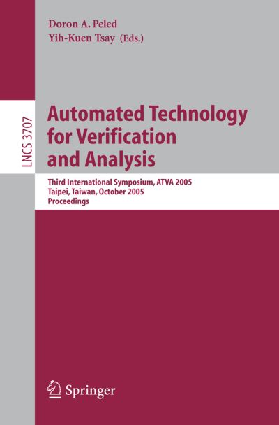 Automated Technology for Verification and Analysis Programming and Software Engineering