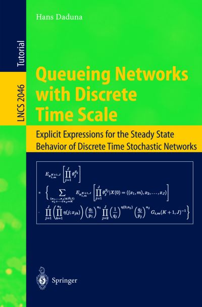 Queueing Networks With Discrete Time Scale